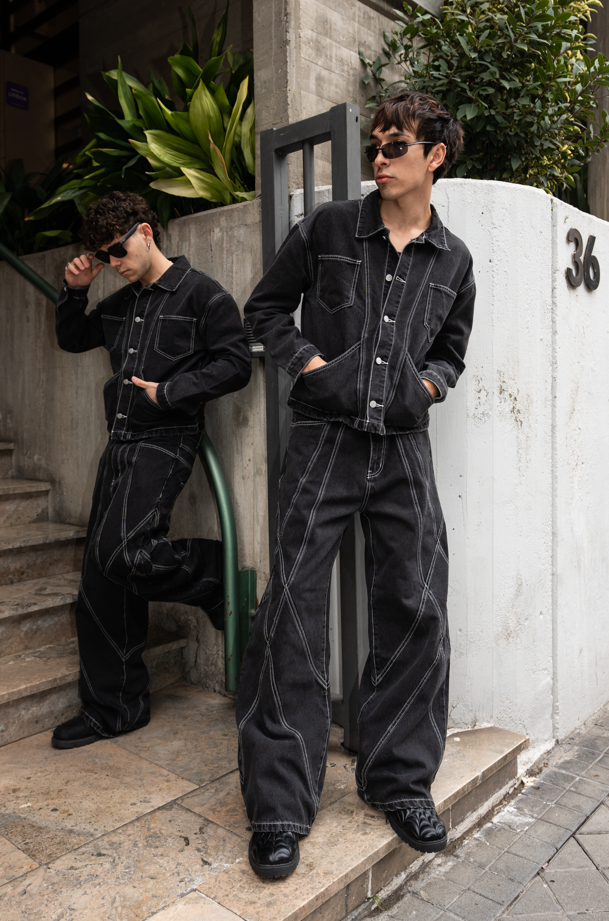 Elixir X Cosmic Kid Denim Set Jacket