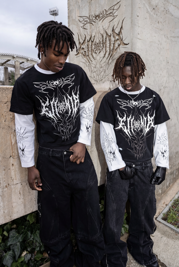 Elixir Tribal Black Long-Sleeve