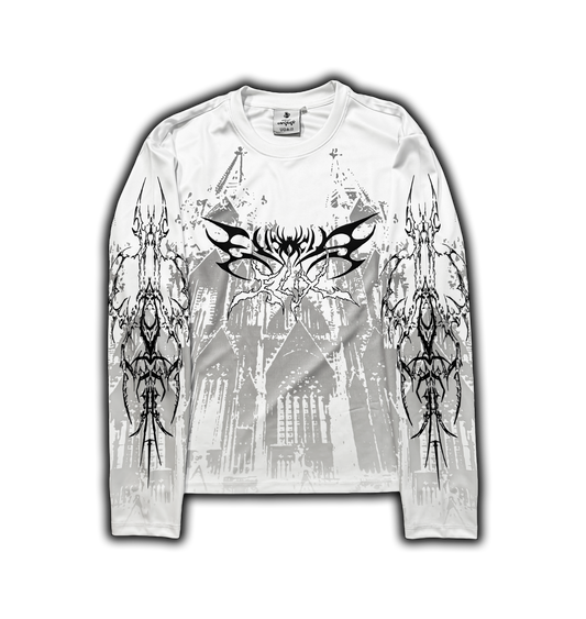 Elixir Cathedral Long-Sleeve White Jersey