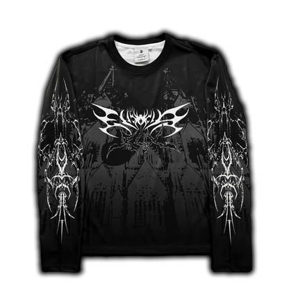 Elixir Cathedral Long-Sleeve Black Jersey