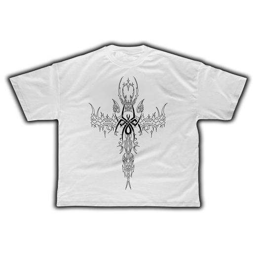 ELIXIR SPIDER TRIBAL white T-SHIRT