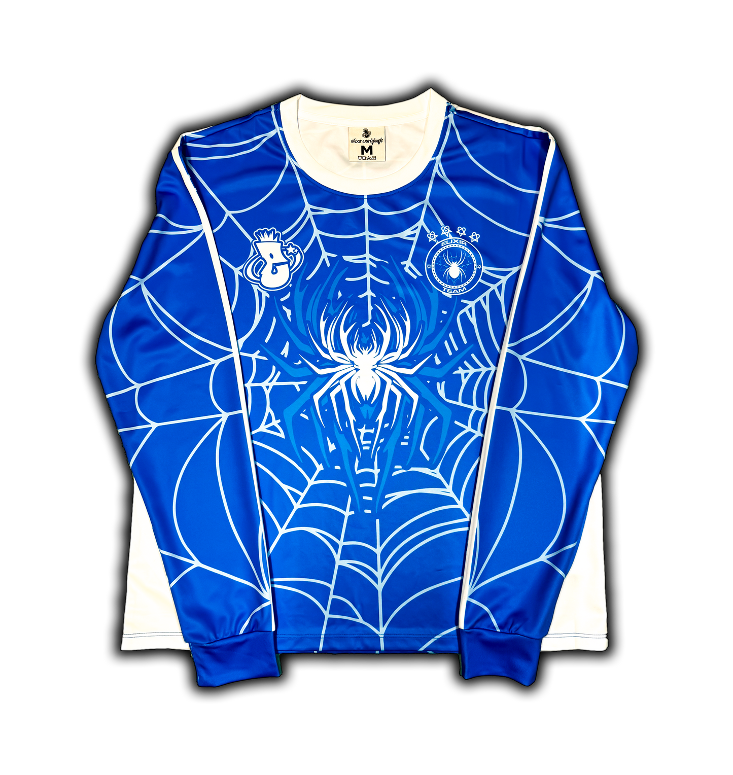 Elixir Spider Blue Football T-Shirt