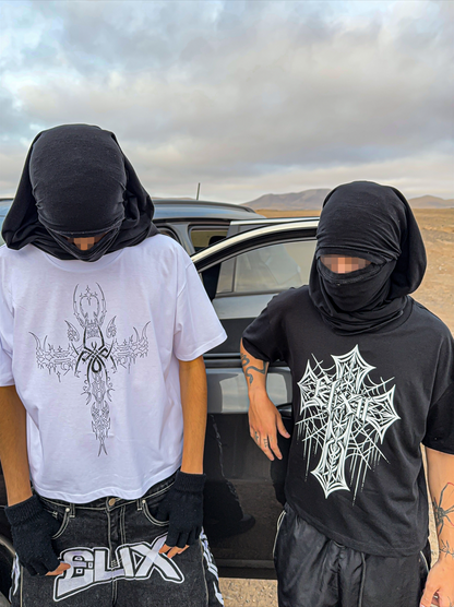 ELIXIR SPIDER TRIBAL white T-SHIRT