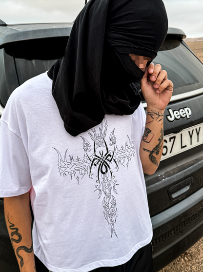 ELIXIR SPIDER TRIBAL white T-SHIRT