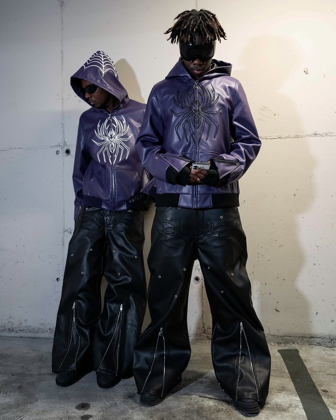 Chaquetas moradas exclusivas de Elixir.