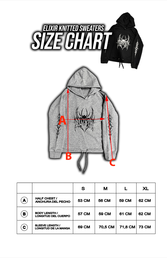 Elixir Gray Laces Hoodie