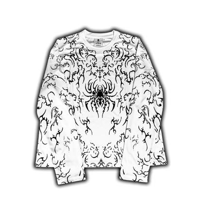 Elixir Tribal White Long-Sleeve