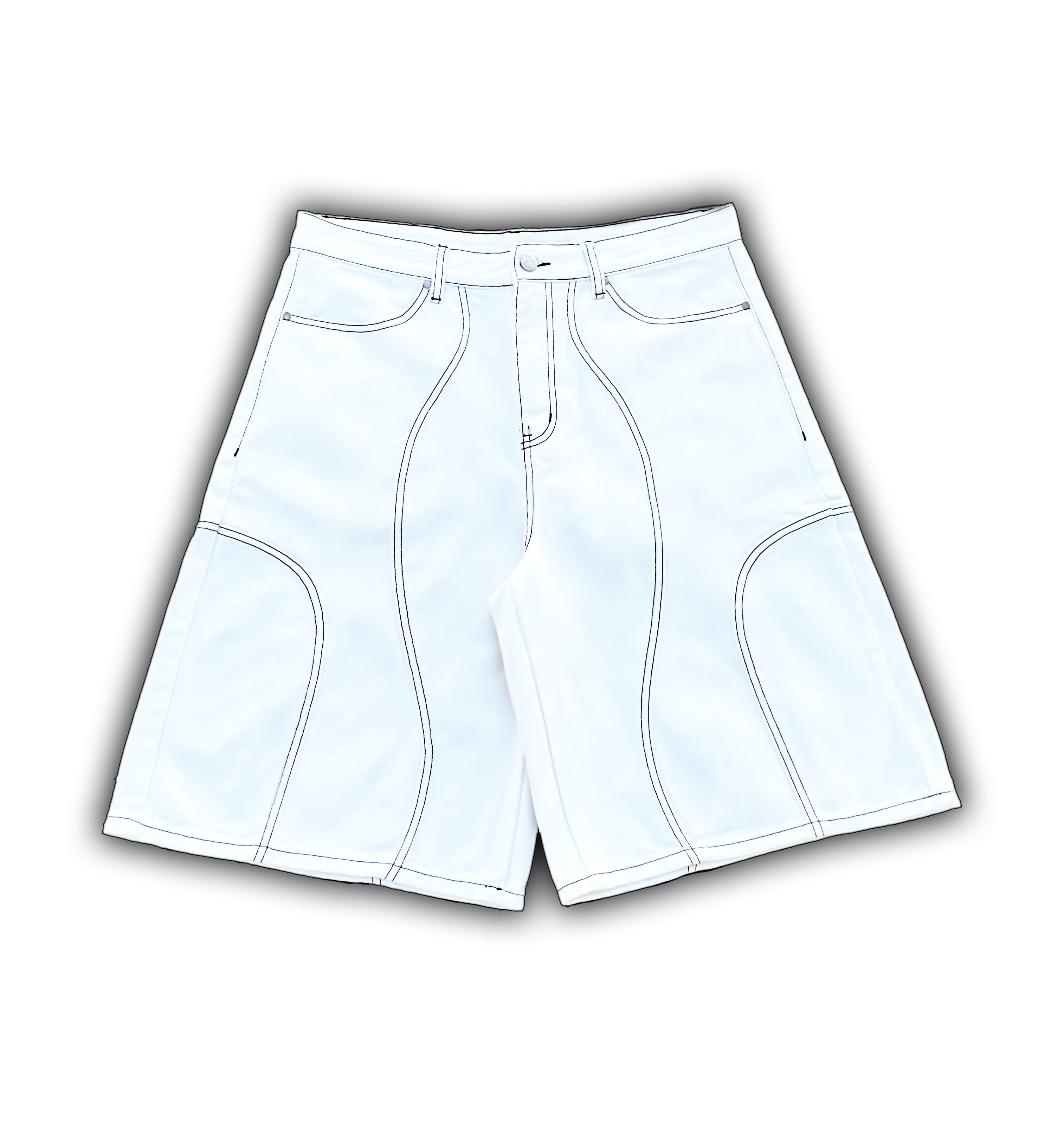 Elixir White Curve Jorts