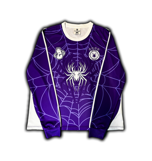 Elixir Spider Purple Football T-Shirt