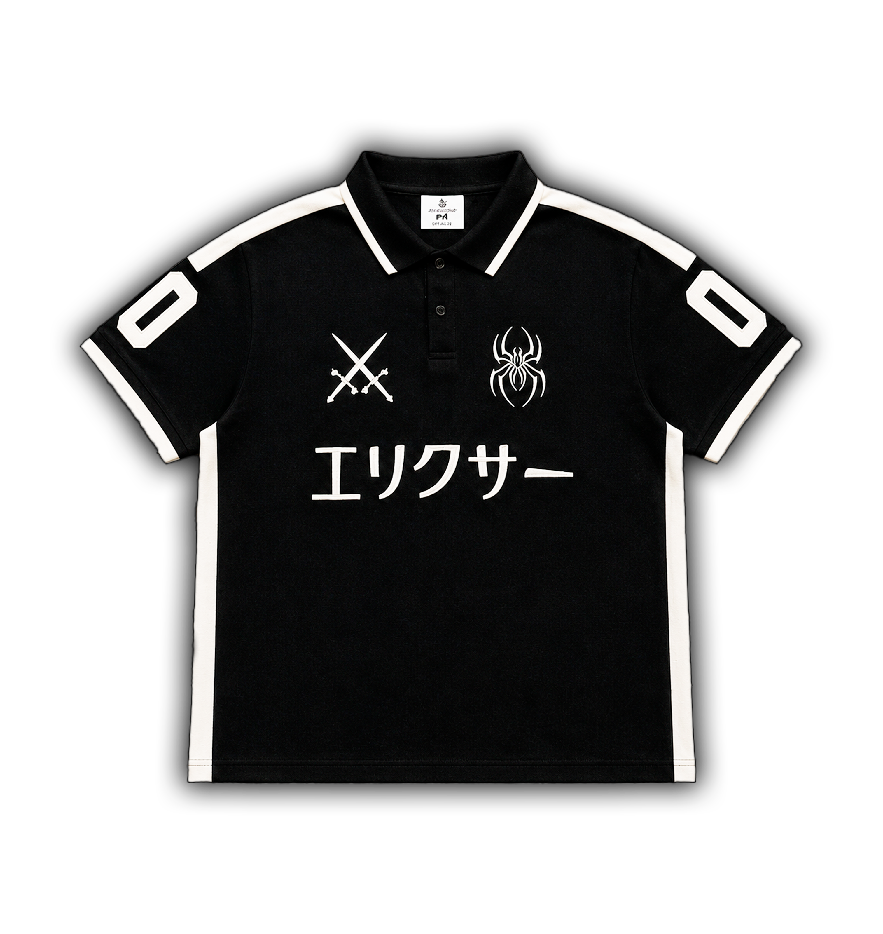 Elixir Black Short Polo