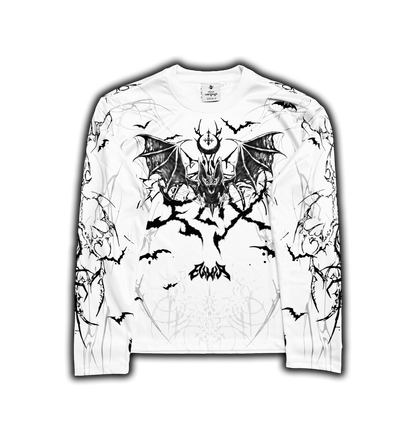 Elixir Bat Long-Sleeve White Jersey