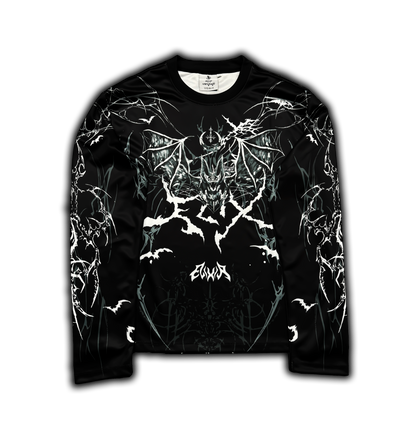 Elixir Bat Long-Sleeve Black Jersey