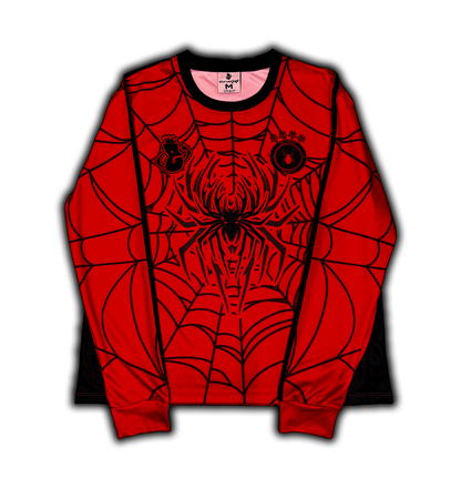 Elixir Spider Red Football T-Shirt