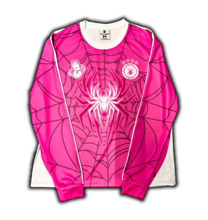 Elixir Spider PINK-WHITE Football T-Shirt