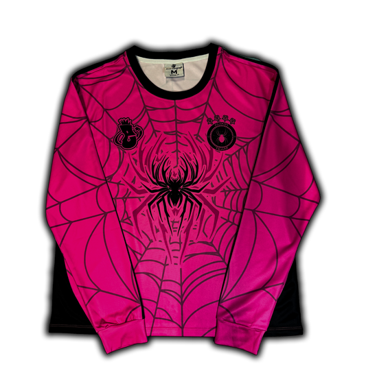 Elixir Spider PINK-BLACK Football T-Shirt