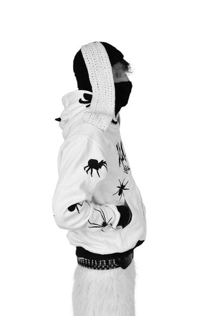 Elixir Spiders White Full Zip