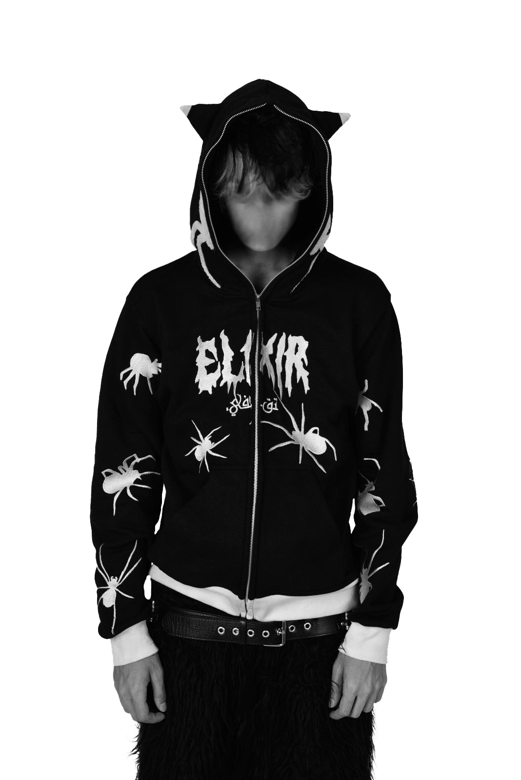 Elixir Spiders Black Full Zip